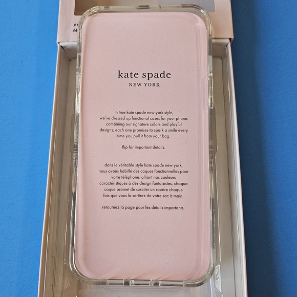 iPhone 14 Plus - Kate Spade NY Case for MagSafe (HOLLYHOCK FLORAL) - Picture 6 of 6